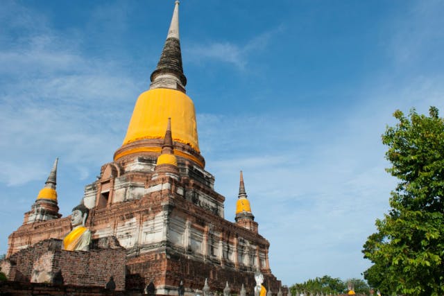 【タイ】世界遺産アユタヤ+象乗り+フォトジェニックツアー ピンクガネーシャ(ワットサマーン)+ワットパクナム+＜日本語ガイド/1日/ランチなし or ランチ付きプランあり＞/ P2LE4
