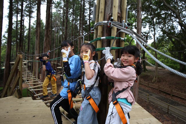 【長崎・大村・フォレストアドベンチャー】キャノピーコース 110cm～