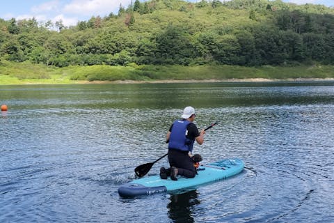田瀬湖わんわんSUP