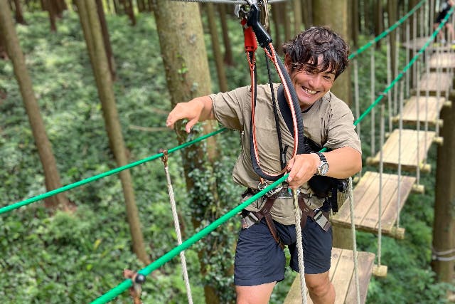 【超高難易度アクティビティ多数！】　アドベンチャーコース