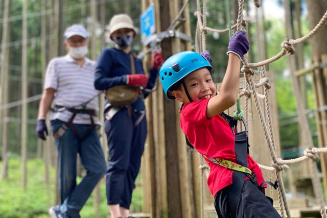 【2025年新登場‼︎家族みんなで遊べます‼︎】キャノピーコース