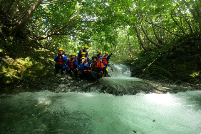 【北海道・ニセコ】キャニオニングツアー（写真データ付き）