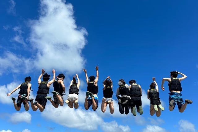 【沖縄・古宇利島・マリンスポーツ】冬季限定！【11/4～2/28】安心の1グループ毎の貸切！70分遊び放題エンジョイプラン♪