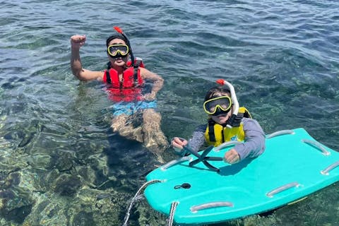 【沖縄・古宇利島・シュノーケリング】冬季限定！【11/4～2/28】1組貸切！ビーチエントリーシュノーケリング（60分）