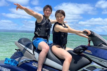 沖縄・古宇利島・水上バイク】冬季限定！【11/4～2/28】1組貸切