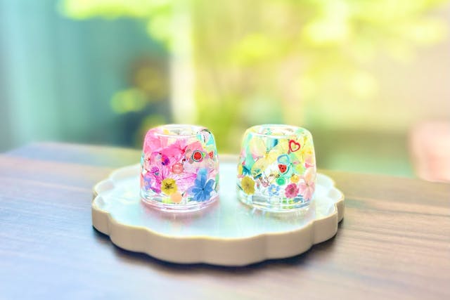 【静岡・焼津】*:._固まるハーバリウム★ペン・歯ブラシスタンド製作_.:*