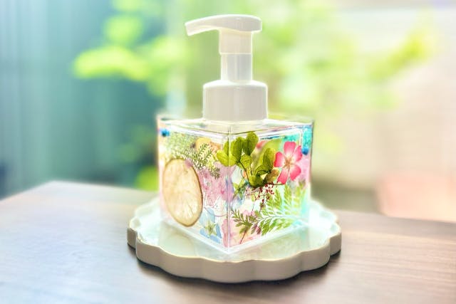 【静岡・焼津】*:._固まるハーバリウム★ディスペンサー製作_.:*