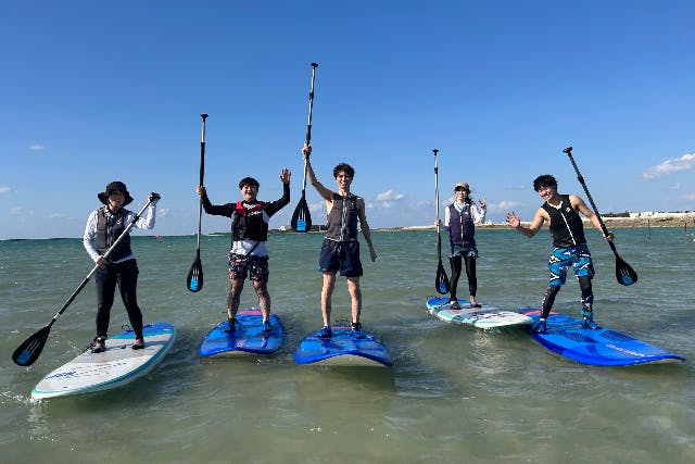 【沖縄・瀬長島・SUP】那覇空港から20分・サクッとSUPクルージング（30分）