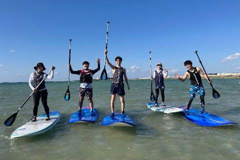 【沖縄・瀬長島・SUP】那覇空港から20分・サクッとSUPクルージング（30分）