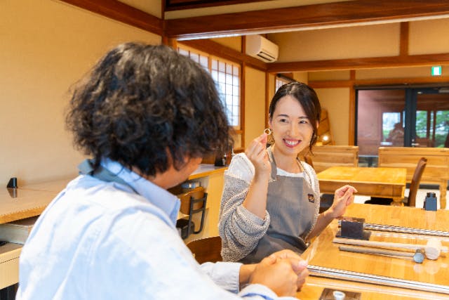 【島根・松江】名前や記念日を刻める「刻印リング」体験（約90分）記念日におすすめ