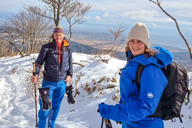 【高島・朽木】蛇谷が峰スノーハイクツアー《幻想的な雪景色と琵琶湖の絶景トレッキング！》