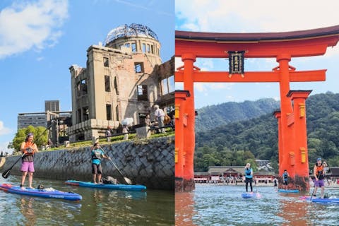 1日で２つの世界遺産を水の上から制覇する唯一無二のSUPツアー【英語対応OK】