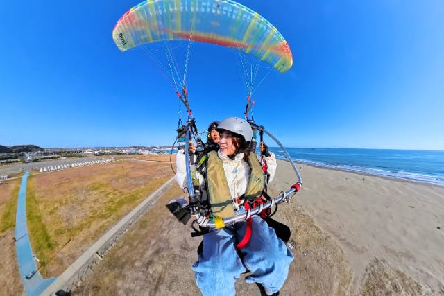 茨城・大洗・パラグライダー】1日6組完全貸切・動画付き・安心も感動も