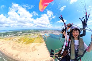 茨城・大洗・パラグライダー】1日6組完全貸切・動画付き・安心も感動も