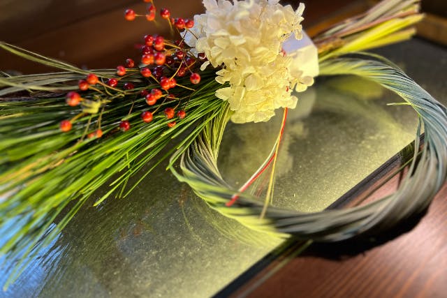 しめ飾りワークショップ