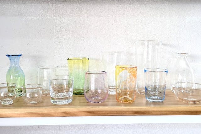 【北海道・小樽】色も形も選べる、吹き硝子体験！（1名様30分）