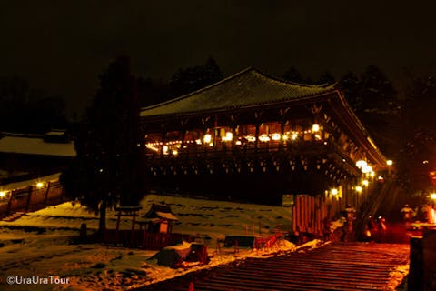 ★催行確定★【3月12日出発！】春を迎える！東大寺二月堂のお水取り〈近鉄奈良駅発着〉