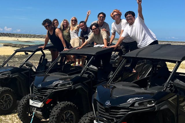 【バギーツアー/80分】久米島の大自然を冒険する大型バギーツアー♪