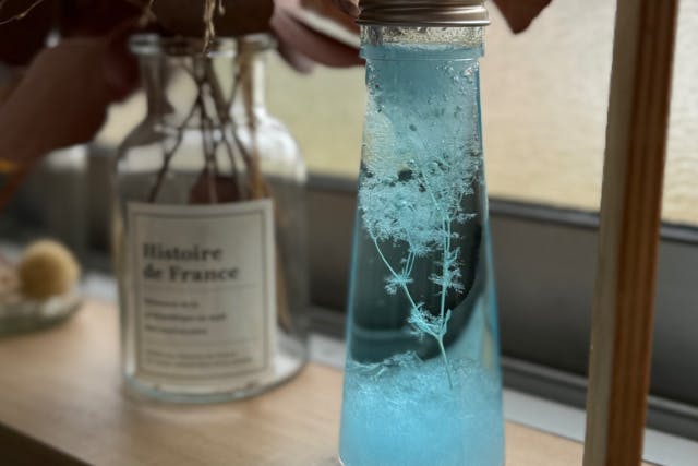 【三重・松阪】＜世界に一つだけのオリジナルアートストームグラス(天気管)作り体験♪＞日々変化する幻想的な結晶の変化！初心者・おひとり様大歓迎！カップル・女子旅にもオススメ♪