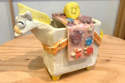 干支「うま」づくり陶芸ワークショップ】名古屋市＊子どもOK＆初心者