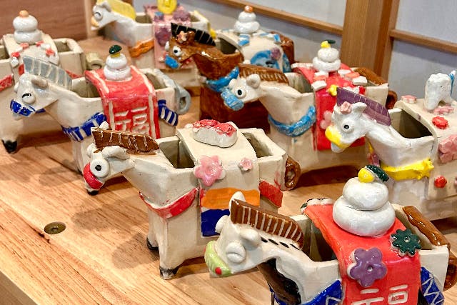 【干支「うま」づくり陶芸ワークショップ】名古屋市＊子どもOK＆初心者歓迎の手作り干支クラフト100分