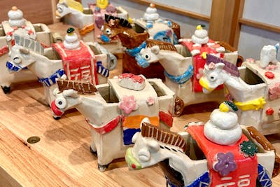 干支「うま」づくり陶芸ワークショップ】名古屋市＊子どもOK＆初心者