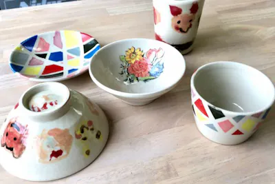 島根・松江・絵付け】団体のお客様限定☆バス無料駐車場完備♪縁結び絵