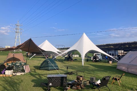 【静岡・清水区蒲原／デイキャンプ／期間限定】富士山×駿河湾を望む、絶好のロケーション｜日帰りOK♪