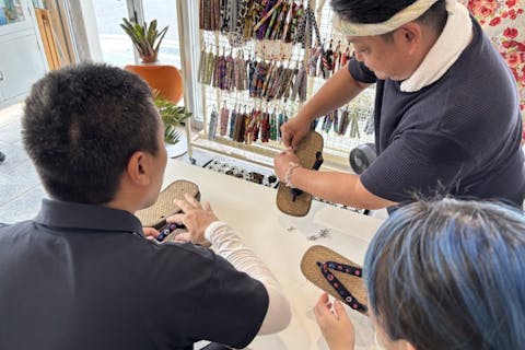 職人技を体感！雪駄生産シェア日本一 奈良県三郷町で始める和の足元おしゃれ　MY雪駄づくり体験