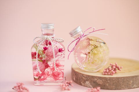 【静岡・熱海・ハーバリウム作り】スプリングフラワリーハーバリウム(体験時間30〜60分)