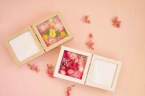 【静岡・熱海・フォトフレーム作り】ガーデンメモリアルフォトフレーム(体験時間50〜60分)