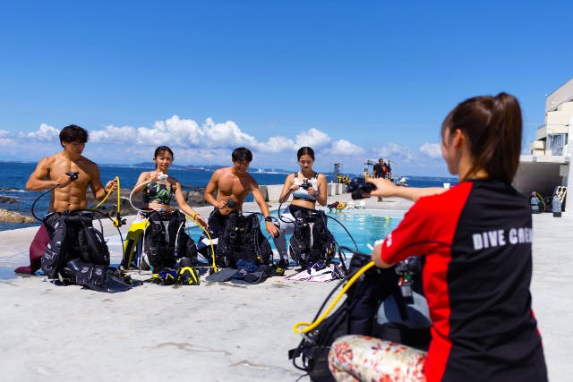 初級ライセンス（PADIオープンウォーター）取得コースお申込み　