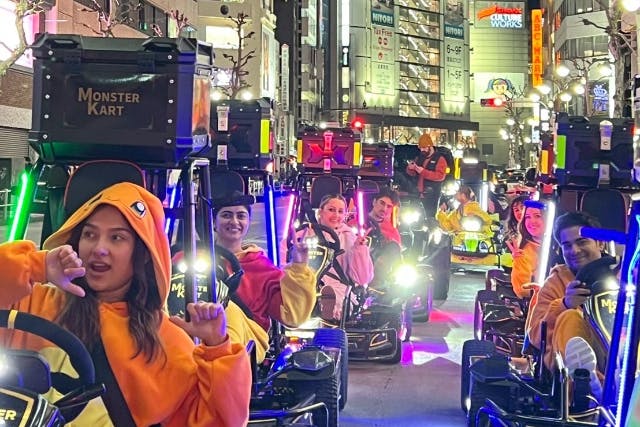 【東京・原宿発】ゴーカートで巡る東京名所ツアー（120分）渋谷・東京タワー・レインボーブリッジ