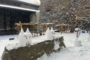 ミニかまくらページ②① ミニかまくら作り体験 ～自分オリジナルのミニかまくらをつくろう