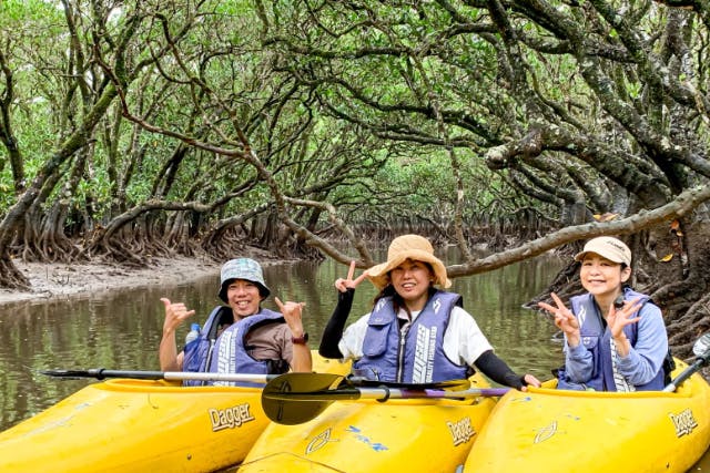 【鹿児島・奄美大島】お一人様お申込み「金作原＆マングローブカヌーツアー」