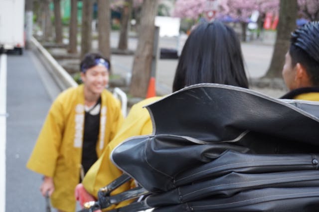 【定番＋α！45分】★10周年記念★人力車観光45分から俥夫と相談してコースを決められます☆東京人力車