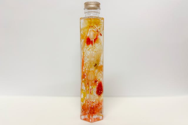 ハーバリウムづくり体験☆ボトル200ml×1本☆インテリアやプレゼントに♪