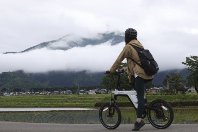 ryugonの田んぼポタリングで、四季の風の心地よさを