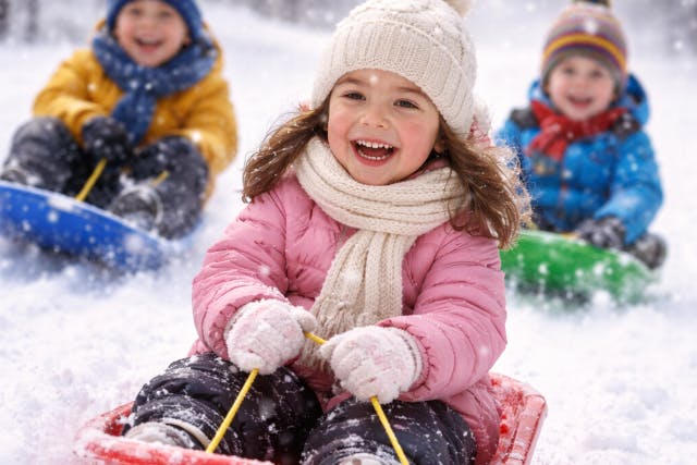 そり遊び体験プラン