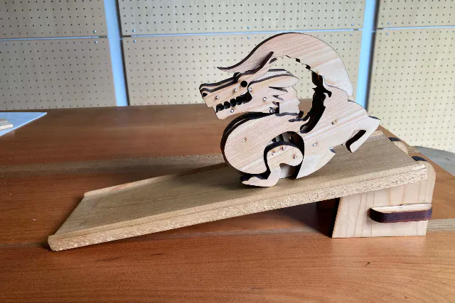 カタカタドラゴン作り