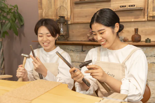 【岡崎・ペアリング制作】カップルやお友達・ご夫婦でオンリーワンのペアリング制作！＜プラスOne＞