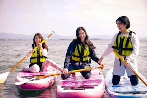 びわ湖SUP体験パス｜最大３時間！初心者・カップルにおすすめ