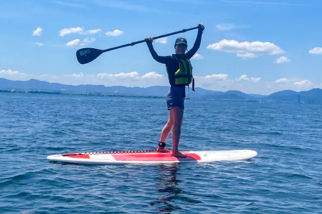 びわ湖SUP貸切プライベートツアー｜初心者向けレクチャー＆ガイド同行