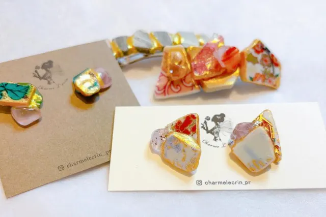 （大阪・梅田）金継ぎ風アクセサリーを作ってみませんか？