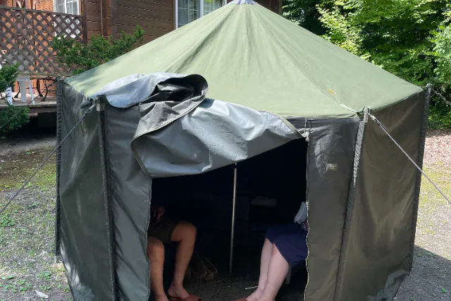 【デイユースサウナ体験】サウナテント×大自然で、心も体もととのう贅沢なひととき。