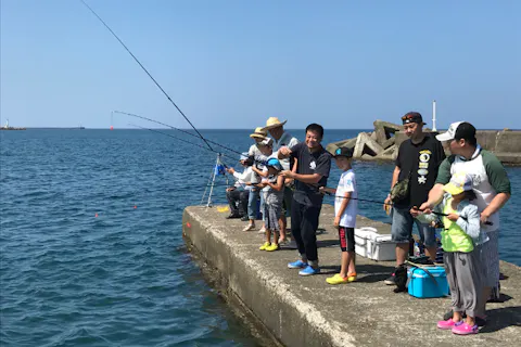 【午後13：00開催コース】手ぶらOK！直前予約歓迎！海釣り体験教室 ★松島水族館すぐ横★ ファミリー・ペア・ソロ旅に大人気♪