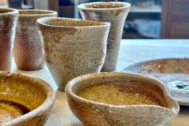 【ロクロ】穴窯作品制作ワークショップ