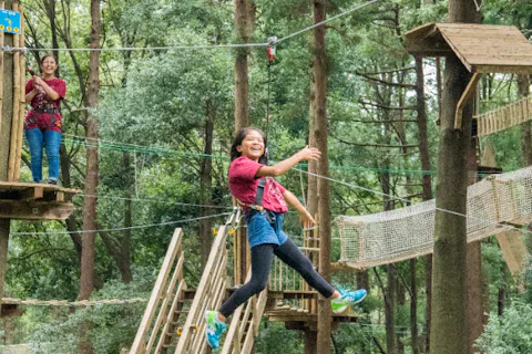 【神奈川・横浜・フォレストアドベンチャー】身長110cm以上の小学生からチャレンジ可能！