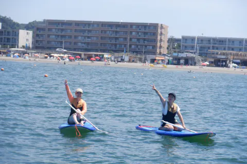 【神奈川・逗子・SUP】初心者歓迎！少人数制SUP体験ショートコース
