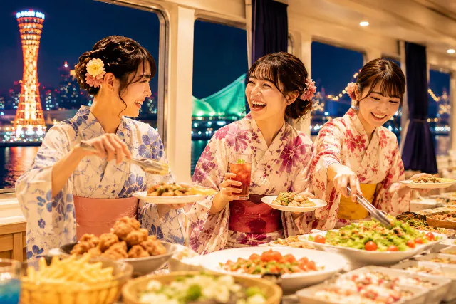 【兵庫・神戸】サマービュッフェ・食べ放題＆飲み放題（土日曜日＋祝日開催）